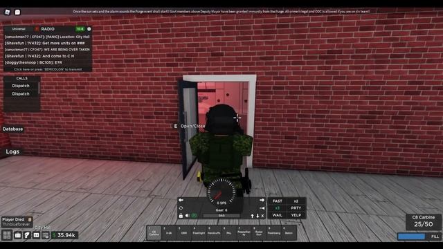 ROBLOX Vancouver CFMP Shift Part 5 | Purge Lockdown!! смотреть онлайн