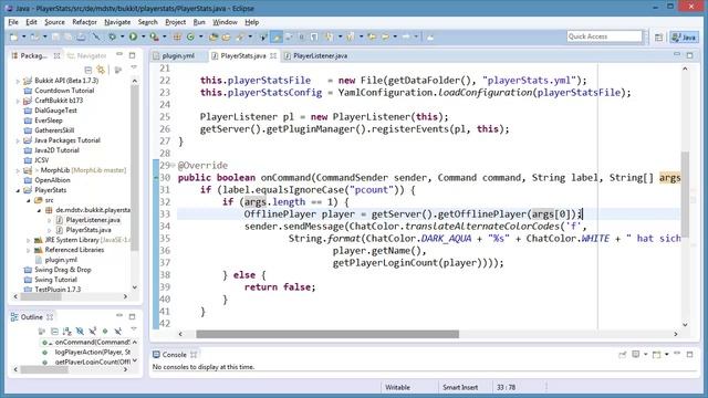 Bukkit Statistik Plugin Programmieren смотреть онлайн