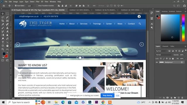 4th class of UI and UX designing - slicing смотреть онлайн