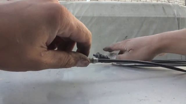 Трос крышки топливного бака Субару Легаси 92 г