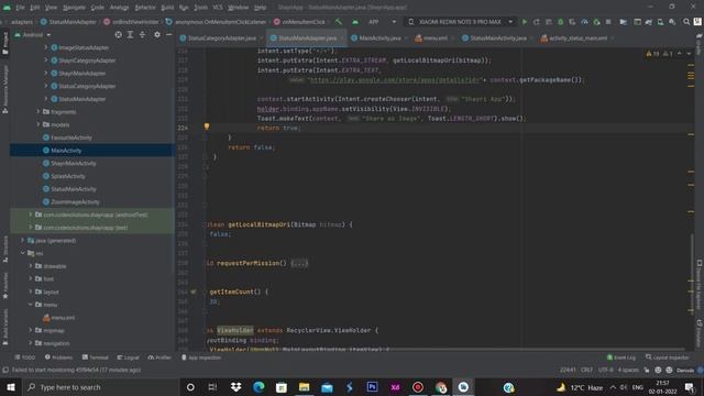 How to Create Shayari App with Firebase | Change background and how to save status as image смотреть онлайн