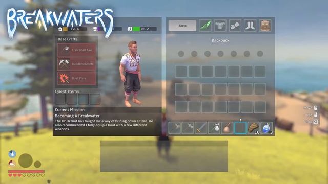 BREAKWATERS - ALL NEW INVENTORY AND STORAGE - TIPS AND TRICKS - Early Access Guide смотреть онлайн