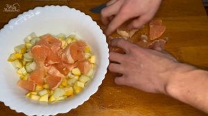 Вальдорфский салат. Рецепт одного из самых популярных салатов в мире. Креативная подача