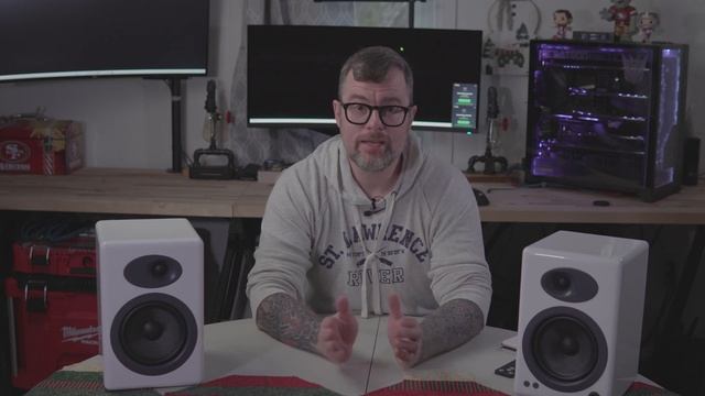 Check out the Audioengine A5+ powered bookshelf review in this video смотреть онлайн