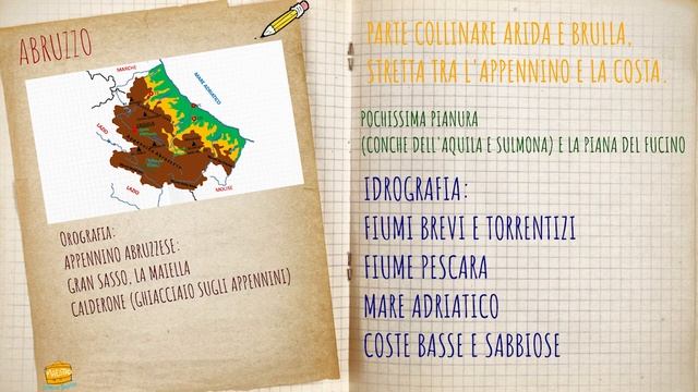 L'ABRUZZO - La geografia spiegata ai bambini di scuola primaria смотреть онлайн