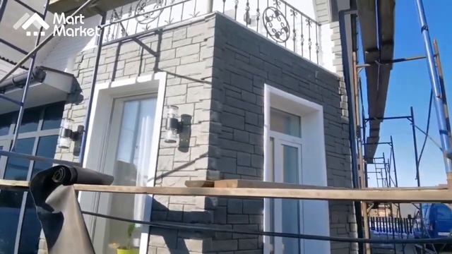 Эффектное сочетание: белый сайдинг и серая отделка смотреть онлайн