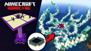 Бесконечная Ферма ЭНДЕРМЕНОВ и Превращение ЭНДЕР ПОРТАЛА в Майнкрафт Хардкоре ! (NEKICH Перезалив)