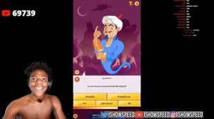 iShowSpeed Plays The AKINATOR.. ?