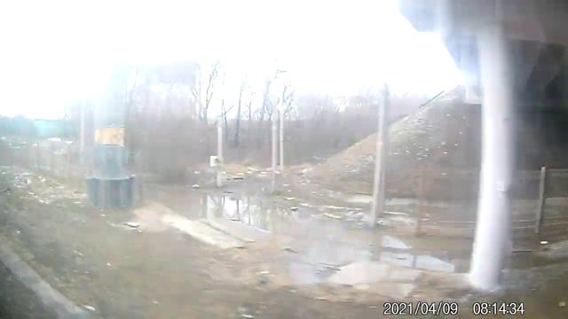 МЦД 4. Реутово - Кусково, 3-й путь. Вид на север. смотреть онлайн