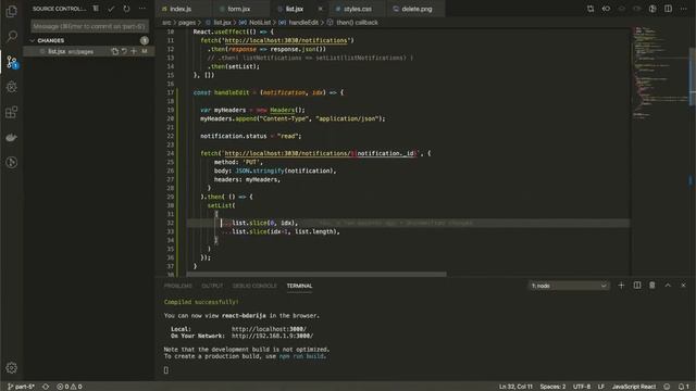 React b'Darjia - Mini Projet Application React avec REST API - EP 14 смотреть онлайн