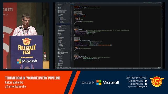 Terraform in your delivery pipeline (Anton Babenko) смотреть онлайн