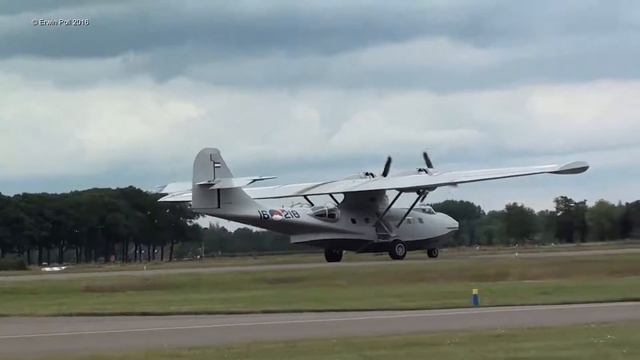 Consolidated PBY-5A Catalina PH-PBY Teuge Airport Juni 2015 смотреть онлайн