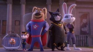 Супер пес и турбокот (краткий пересказ мультфильма)