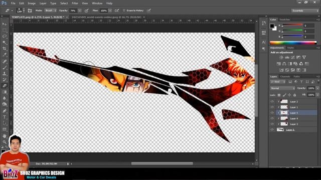 RAIDER 150 GRAPHICS DESIGN MOTOR DECALS using Adobe Photoshop Cs6 смотреть онлайн