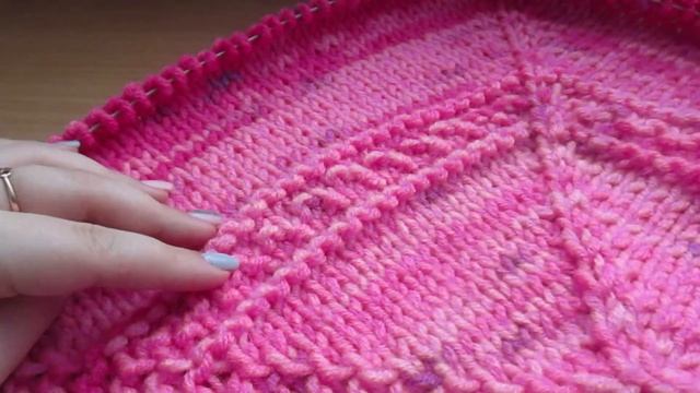 Шаль спицами . Шаль 