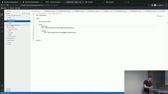 DevOps Playground - Intro to NGINX - serving and routing basics смотреть онлайн