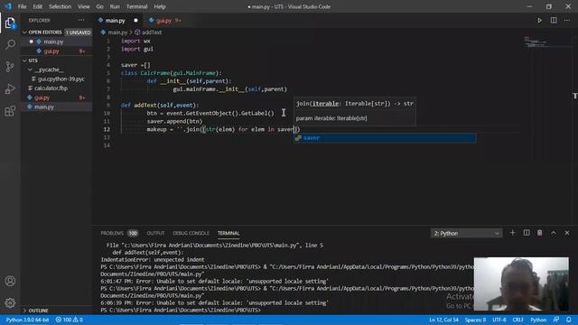Membuat Kalkulator GUI dengan Python (WxPython) - UTS PBO 2 смотреть онлайн