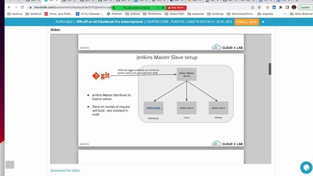 Jenkins Master slave and RBAC смотреть онлайн