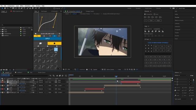 Smooth Scale Transitions | After Effects AMV Tutorial смотреть онлайн