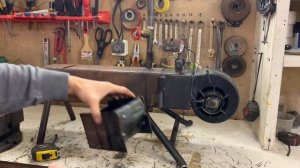 Обзор горелки и испарителя. Пушка, печка, горелка на отработке для отопления котлов и буржуек