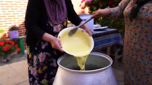 Without any Chemical. Making Natural Yogurt and Cottage Cheese. Best Dovga Recipe смотреть онлайн