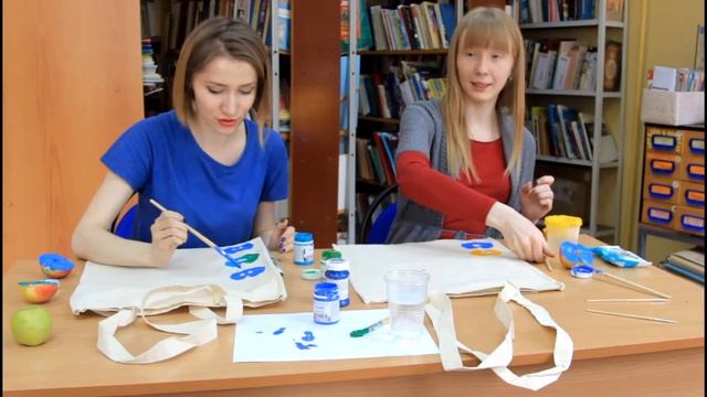 #эковидео мастер класс "Роспись экосумки" смотреть онлайн