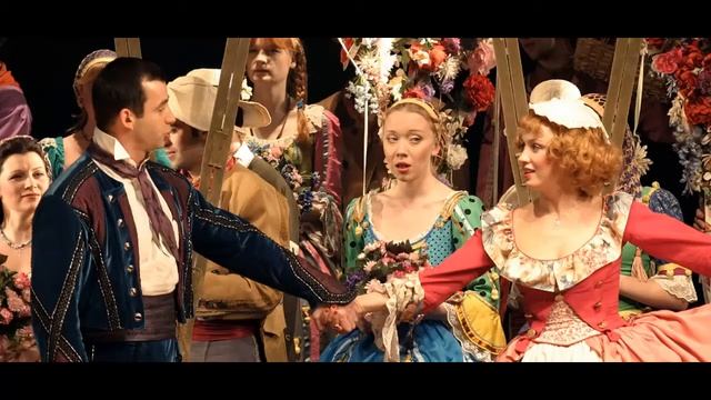 "Женитьба Фигаро" Хор пейзан (музыка и слова Андрея Пархоменко) смотреть онлайн