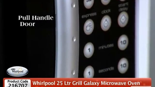 HomeShop18 -Whirlpool 25 Ltr Grill Galaxy Microwave Oven@6390.flv смотреть онлайн