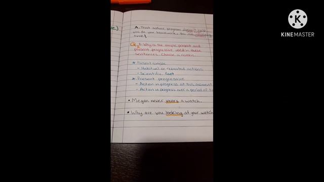 GRAMMAR PRACTICE - present simple & present progressive смотреть онлайн