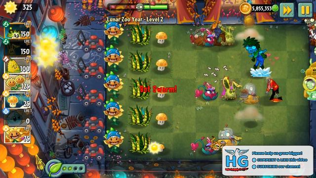 Plants vs Zombies 2 - Lunar Zoo Year 2023 Level 2 [Plants Lvl 1 & No Premium] + DOWNLOAD смотреть онлайн