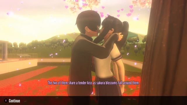Сэмпай целует Аяно 10 часов в Яндере симулятор / Yandere Simulator смотреть онлайн