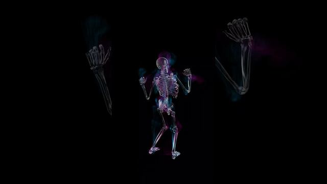 череп танцует