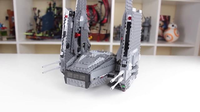 LEGO Star Wars 75104 Командный шаттл Кайло Рена обзор новинки 2015 смотреть онлайн