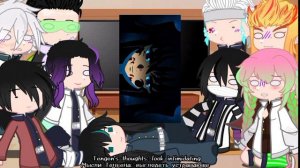 Hashir's reaction to Muichiro Tokito 5/9 Реакция хашира на Муичиро Токито 5/9 🇺🇸/🇷🇺