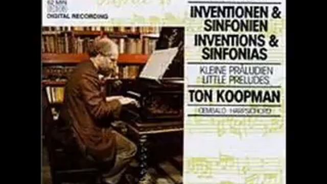 J.S. Bach - Inventio VI - Ton Koopman смотреть онлайн
