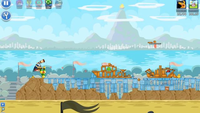 Angry Birds Friends Tournament All Levels week 294-A PC Highscore POWER-UP walkthrough смотреть онлайн