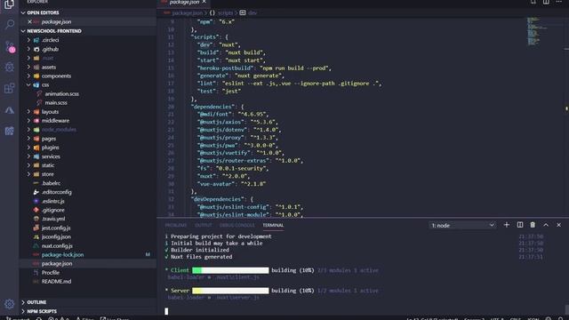 Projeto New School - Configurando o ambiente de desenvolvimento Frontend смотреть онлайн
