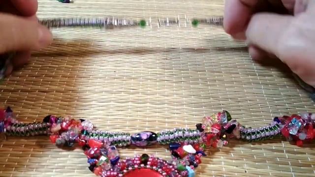 06.06.2022г.Летнее украшение из бисера,бусин и каменной крошки. смотреть онлайн