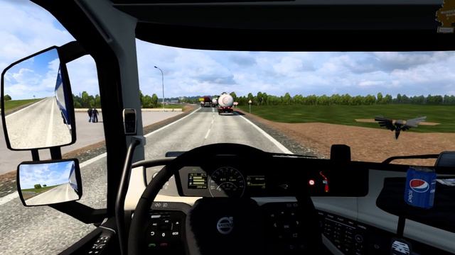 Euro Truck Simulator 2|FOV Driving the best truck-VOLVO FH16|ENJOY! смотреть онлайн
