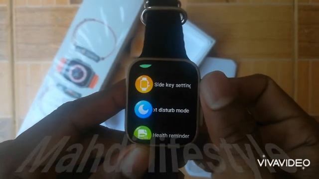 GS8 ULTRA smart watch 45mm series 8 unbox #mahdi lifestyle #eazyshop wearfit pro смотреть онлайн