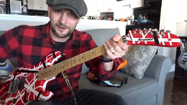 AliExpress 5150 EVH Kramer Knockoff Guitar Review! смотреть онлайн