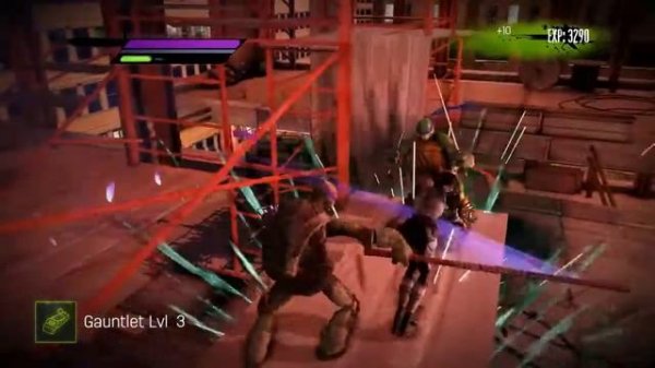 Game Play TMNT (Teenage Mutant Ninja Turtles) Out Of The Shadows Chapter 3