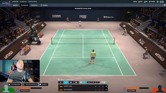 Tennis Manager 2022 #01 - Erster Blick ins Game смотреть онлайн