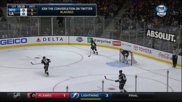 NHL 15-16 . NY Islanders - LA Kings. 1 тайм. НХЛ 12.11.15. НХЛ смотреть онлайн