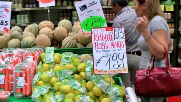 Рынок в Римини - Der Markt in Rimini