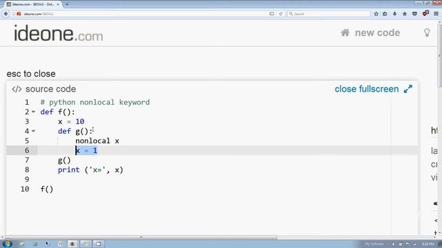 Python 'nonlocal' keyword in Hindi смотреть онлайн