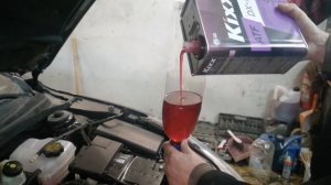 Замена масла в Акпп Chevrolet Cruze пинки  акпп