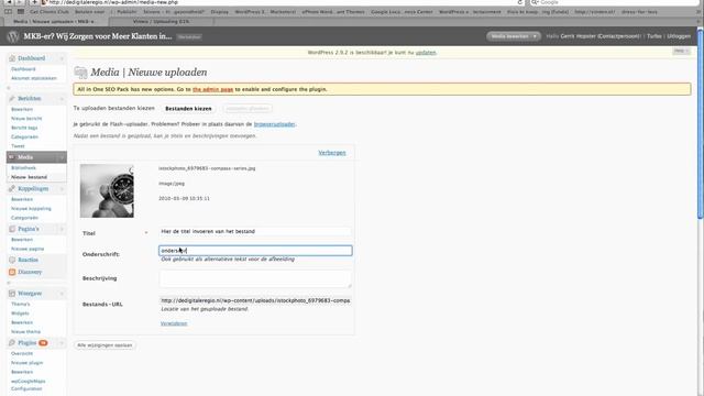 Wordpress handleding Foto's beheren.mp4 смотреть онлайн