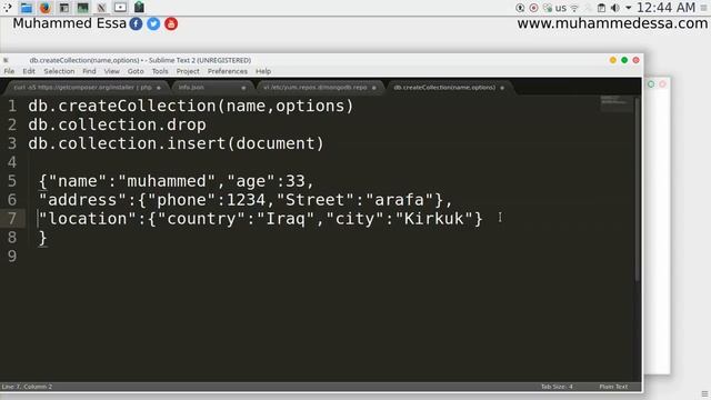 5 MongoDB create Documents and play with data смотреть онлайн