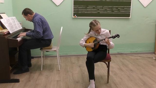 Банникова Арина 11 Е.Баев На ранчо Из сюиты из сюиты "Детские сны" смотреть онлайн